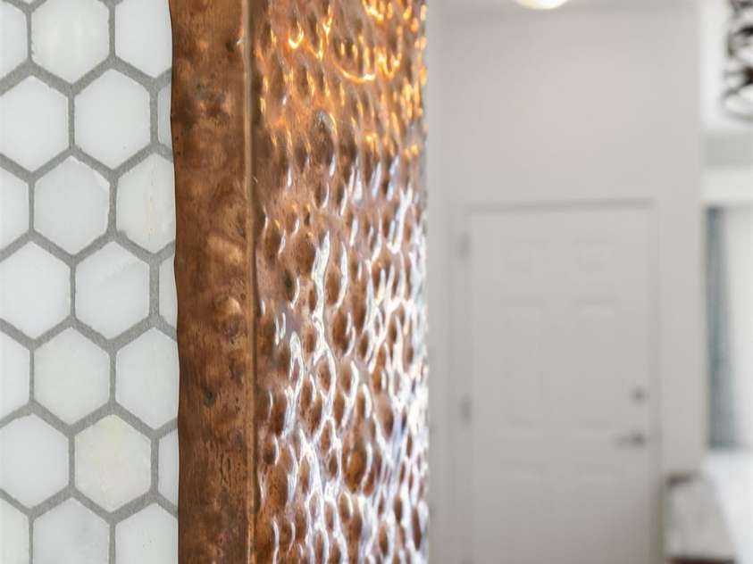 3564 Davidson Street, Charlotte, NC 28205.  MLS# CAR4431533, YatesRealty ID 55363. Hammered copper trim!