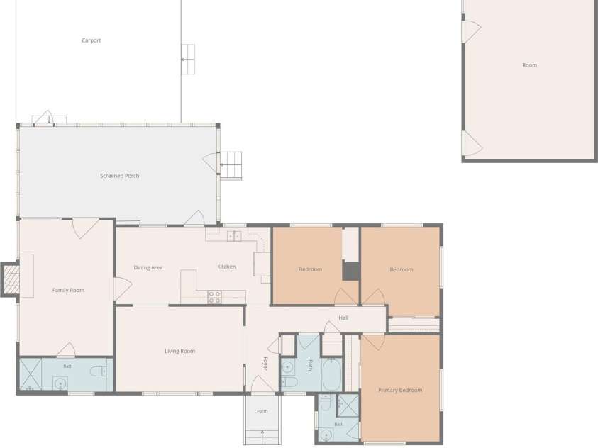 701 Denning Place, Charlotte, NC 28227.  MLS# CAR4431455, YatesRealty ID 55364. 