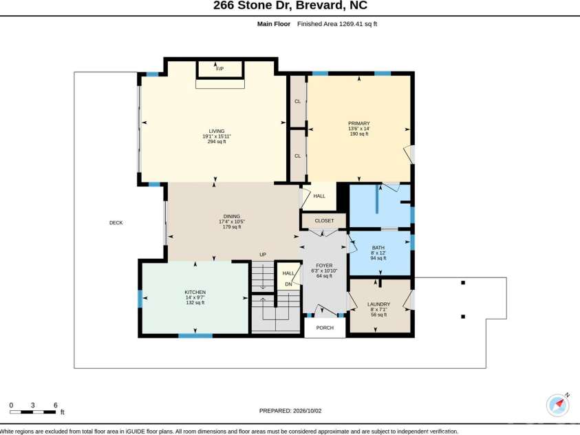 266 Stone Drive, Brevard, NC 28712.  MLS# CAR4430757, YatesRealty ID 55378. First Floor