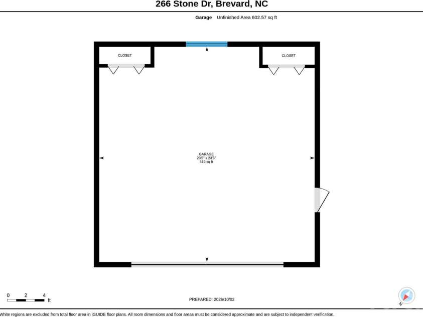 266 Stone Drive, Brevard, NC 28712.  MLS# CAR4430757, YatesRealty ID 55378. Garage