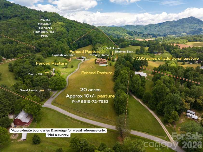 316 Stevenson Cove Road, Waynesville, NC 28785.  MLS# CAR4430409, YatesRealty ID 55382. 