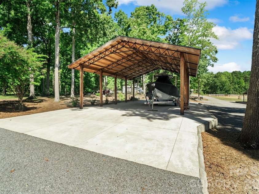 996 Beamguard Road, Clover, SC 29710.  MLS# CAR4430042, YatesRealty ID 55385. Pole barn [37.9ft x  61.6ft] made with western red cedar posts imported from Canada.