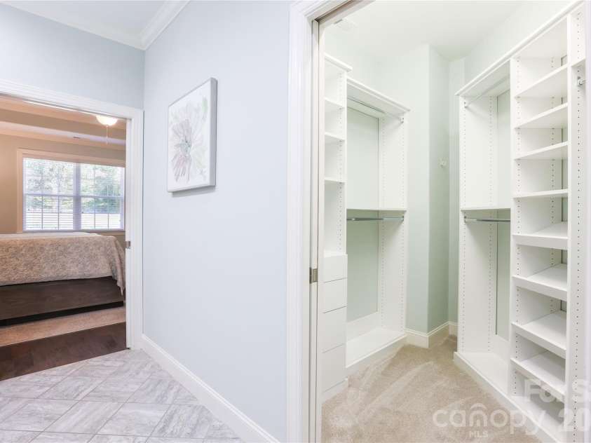8242 Symphony Court, Denver, NC 28037.  MLS# CAR4429883, YatesRealty ID 55386. Primary Closet