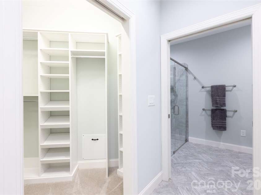 8242 Symphony Court, Denver, NC 28037.  MLS# CAR4429883, YatesRealty ID 55386. Primary Closet and bathroom