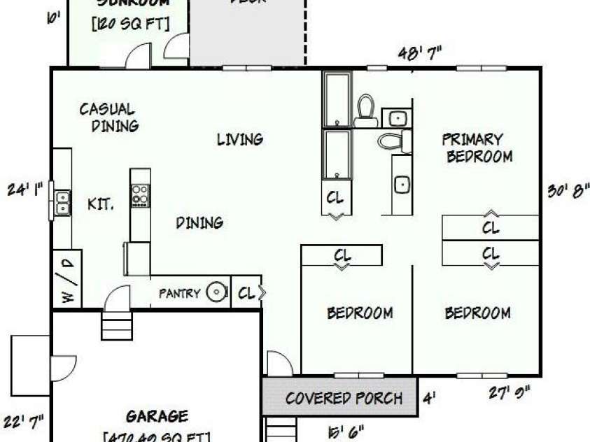 1677 Allen Lane, Conover, NC 28613.  MLS# CAR4427933, YatesRealty ID 55403. 