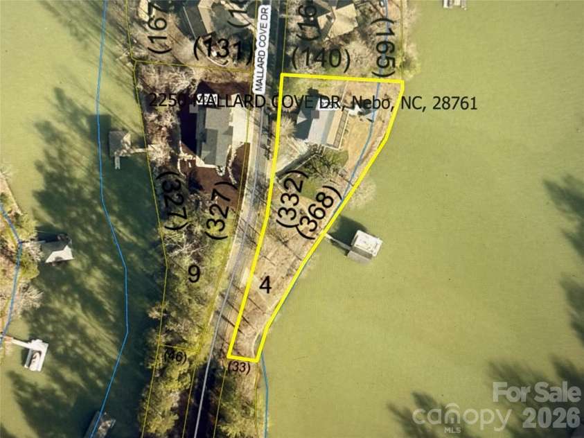 2250 Mallard Cove Drive, Nebo, NC 28761.  MLS# CAR4426834, YatesRealty ID 55407. 