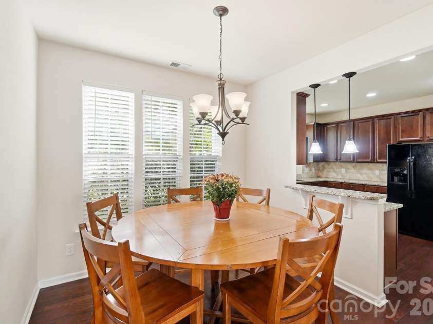 123 Leyton Loop, Mooresville, NC 28117.  MLS# CAR4425887, YatesRealty ID 55408. Dining Room