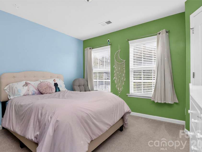 78066 Rillstone Drive, Lancaster, SC 29720.  MLS# CAR4431291, YatesRealty ID 55424. Bedroom 2 w/queen size bed currently