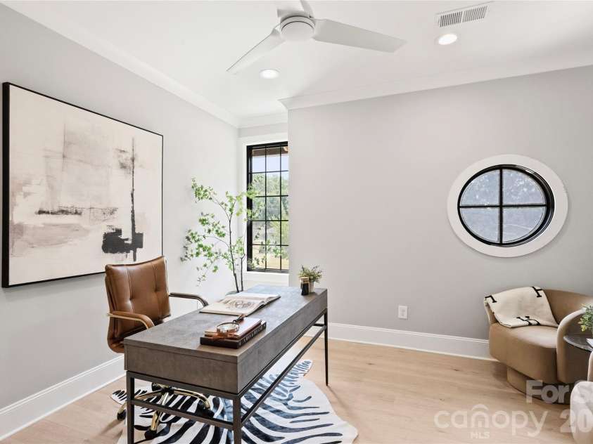 1205 Jersey Lane, Charlotte, NC 28209.  MLS# CAR4432667, YatesRealty ID 55429. Office/Bedroom