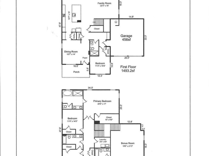 4638 Monument Valley Drive, Indian Land, SC 29707.  MLS# CAR4430010, YatesRealty ID 55436. 4638 Monument Valley Drive floor plan.