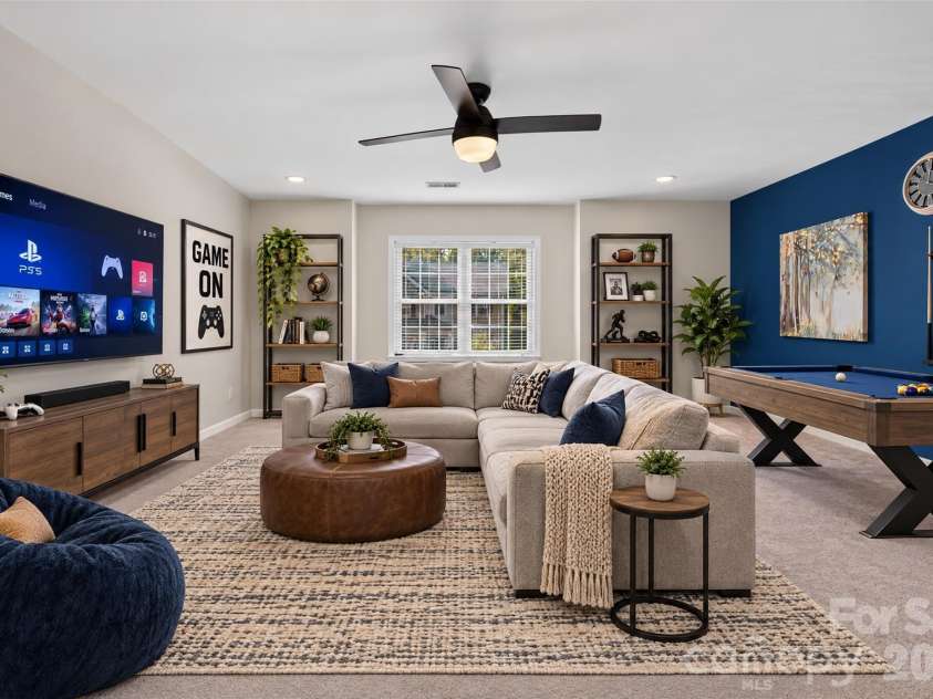 4638 Monument Valley Drive, Indian Land, SC 29707.  MLS# CAR4430010, YatesRealty ID 55436. Virtually staged bonus room.