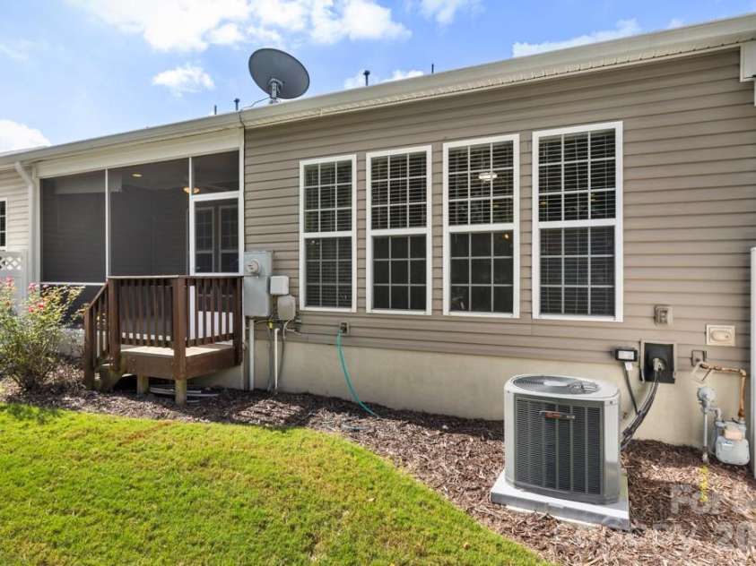 9018 Smokey Hill Lane, Indian Land, SC 29707.  MLS# CAR4431242, YatesRealty ID 55450. Backyard - very private