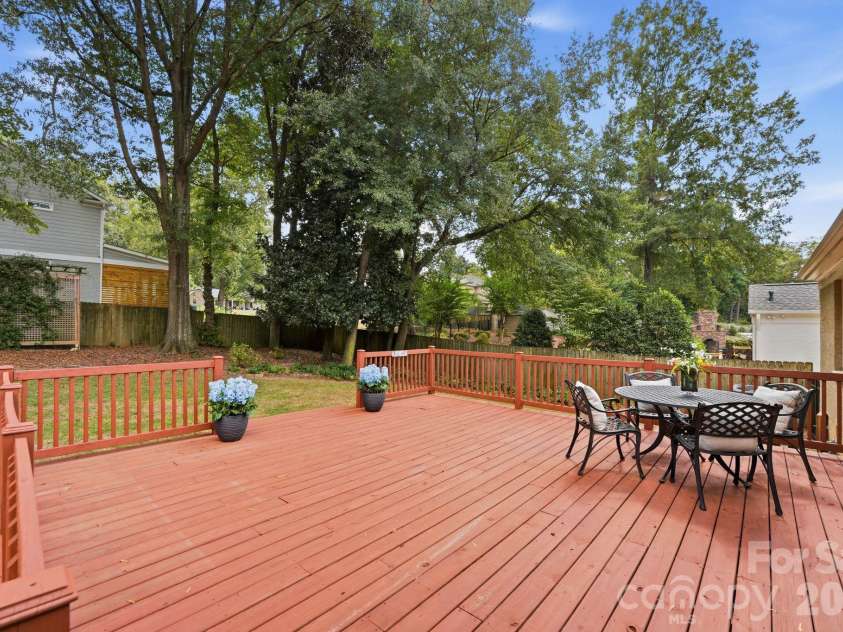 3745 Severn Avenue, Charlotte, NC 28210.  MLS# CAR4431290, YatesRealty ID 55453. Deck