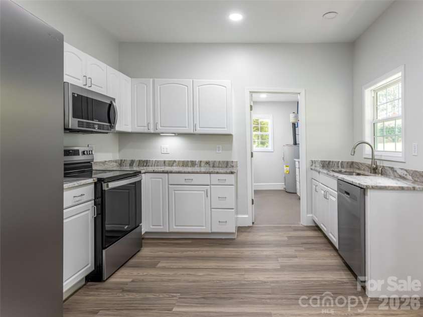 172 Reed Street, Canton, NC 28716.  MLS# CAR4296110, YatesRealty ID 5546. Newly appointed kitchen