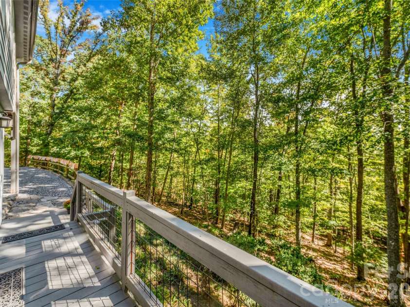 115 Laurel Wood Drive, Mars Hill, NC 28754.  MLS# CAR4431079, YatesRealty ID 55464. Lower deck off the downstairs level.