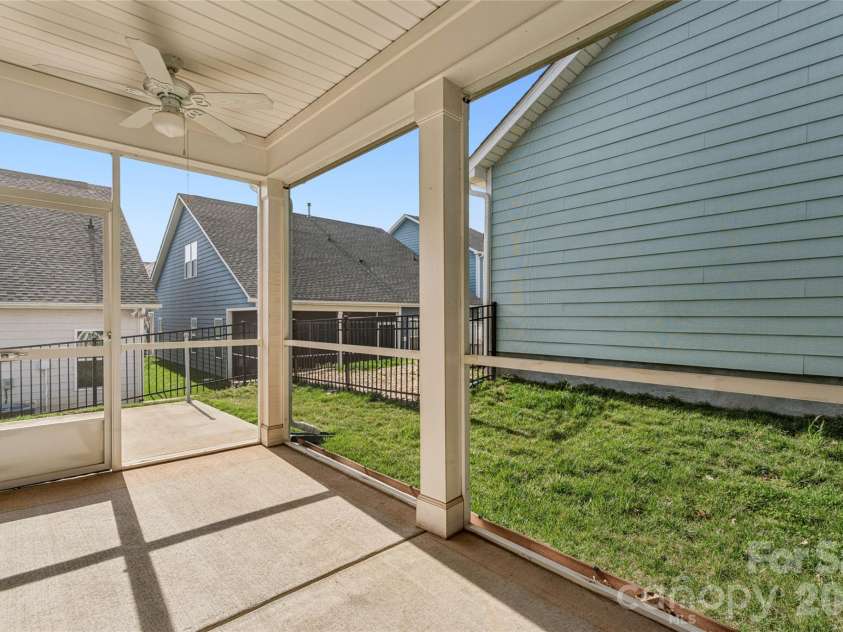 50139 Robins Nest Lane, Lancaster, SC 29720.  MLS# CAR4353295, YatesRealty ID 5547. Covered Back Patio