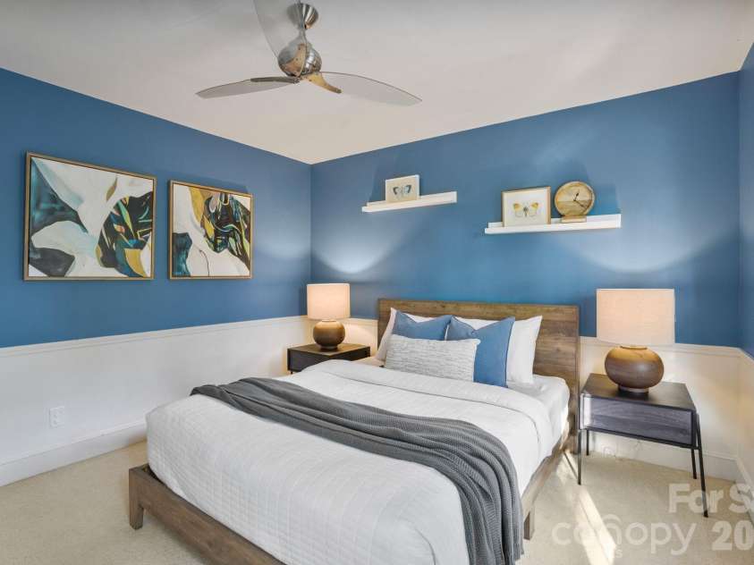 4800 Rockview Court, Charlotte, NC 28226.  MLS# CAR4431140, YatesRealty ID 55471. Secondary Bedroom #1 (Upper Level)