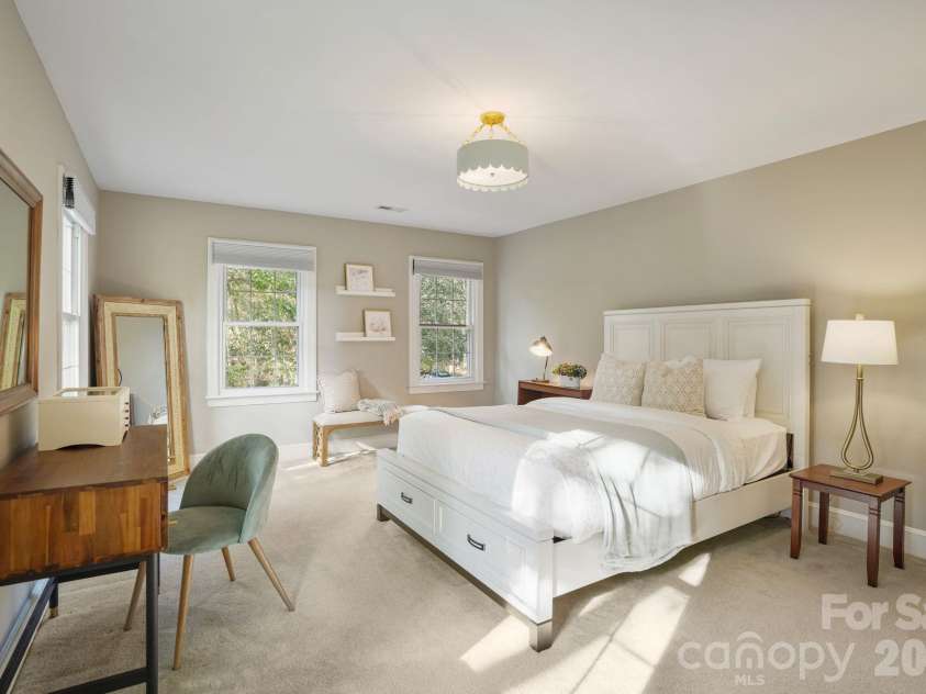 4800 Rockview Court, Charlotte, NC 28226.  MLS# CAR4431140, YatesRealty ID 55471. Secondary Bedroom #2 (Upper Level)