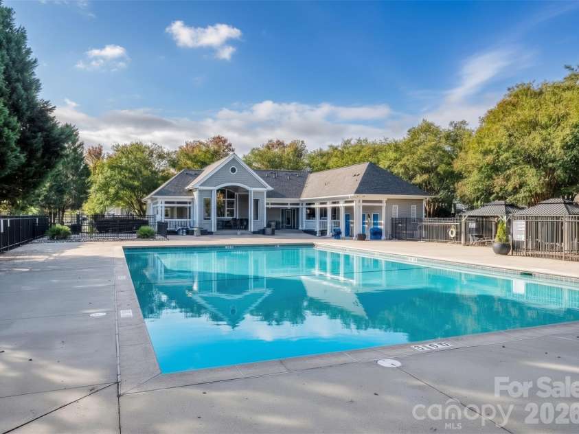 8211 Strandhill Road, Huntersville, NC 28078.  MLS# CAR4428753, YatesRealty ID 55477. Community pool