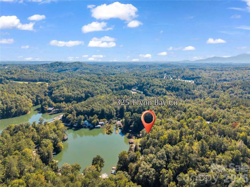 325 Tryon Bay Circle, Lake Lure, NC 28746.  MLS# CAR4432745, YatesRealty ID 55492. 