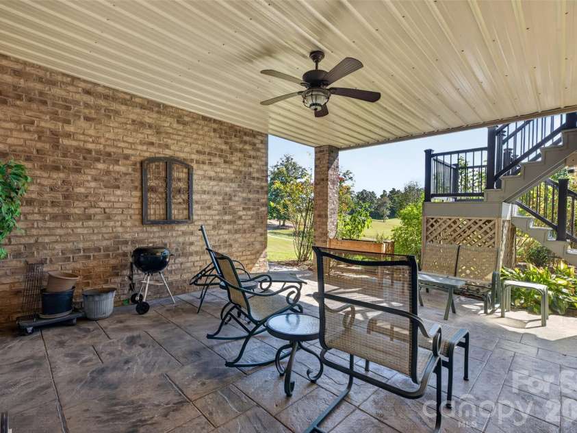 76 Divot Court, Hickory, NC 28601.  MLS# CAR4432298, YatesRealty ID 55493. Covered Patio