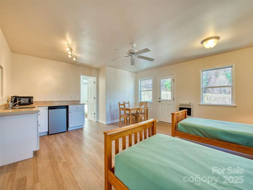 12 Lila Lane, Leicester, NC 28748.  MLS# CAR4254500, YatesRealty ID 555. Main Level Living Space