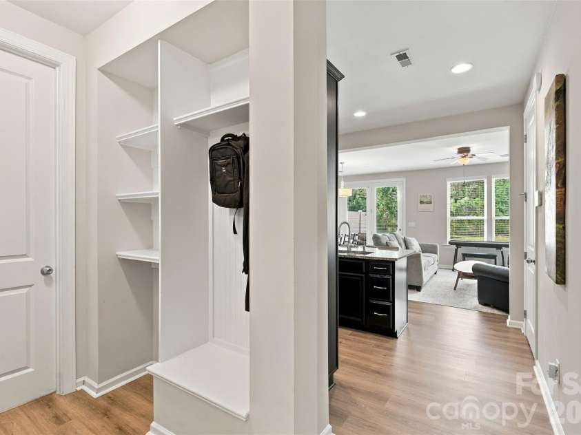 1020 Archibald Avenue, Fort Mill, SC 29708.  MLS# CAR4432759, YatesRealty ID 55510. Front foyer w/ dropzone