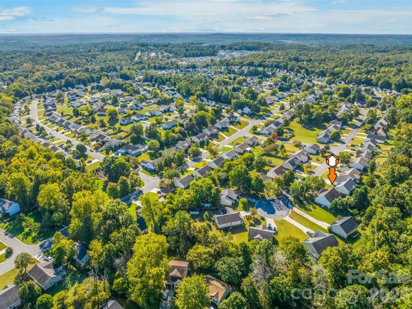 4618 Hendrix Court, Concord, NC 28025.  MLS# CAR4431884, YatesRealty ID 55512. 