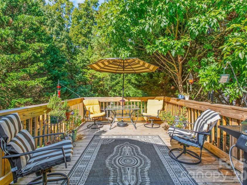 4618 Hendrix Court, Concord, NC 28025.  MLS# CAR4431884, YatesRealty ID 55512. Rear Deck