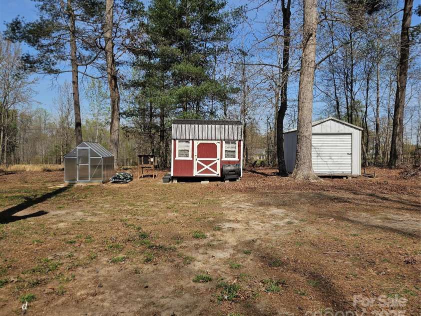 118 Knight Lane, Lawndale, NC 28090.  MLS# CAR4246350, YatesRealty ID 5552. Back Yard