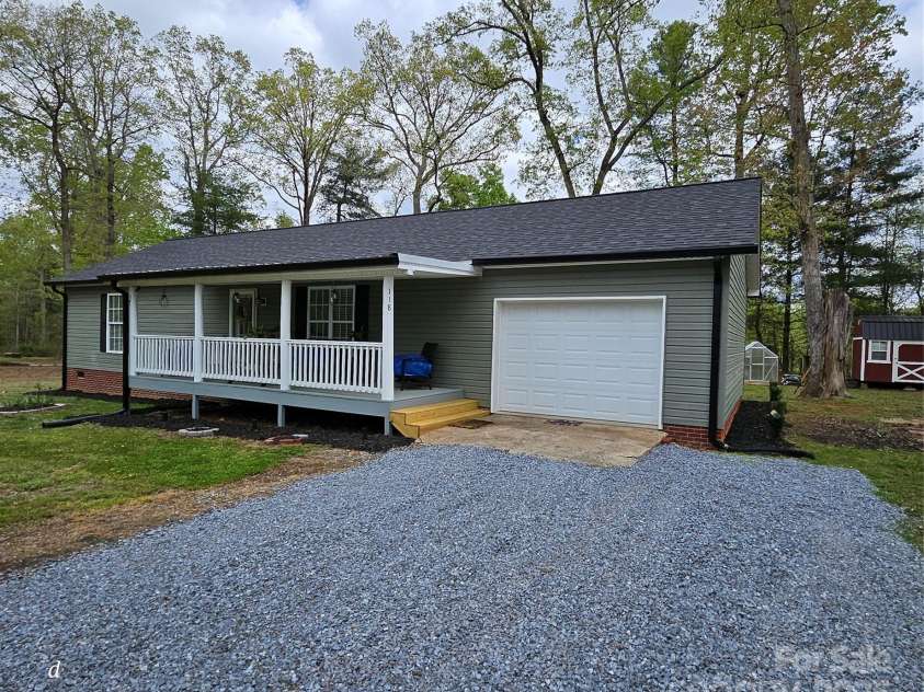 118 Knight Lane, Lawndale, NC 28090.  MLS# CAR4246350, YatesRealty ID 5552. Front