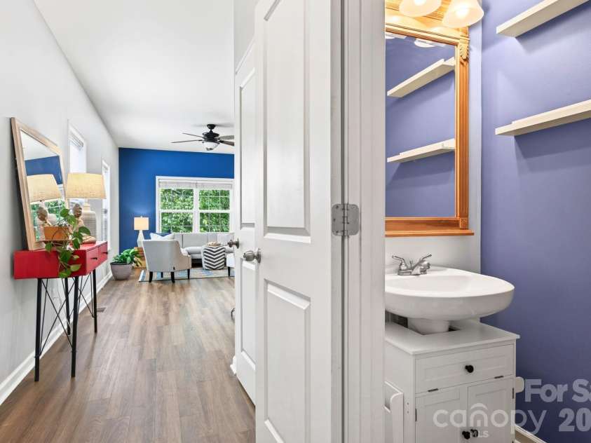 62 Kirby Road, Asheville, NC 28806.  MLS# CAR4431390, YatesRealty ID 55523. Entryway and Half Bath