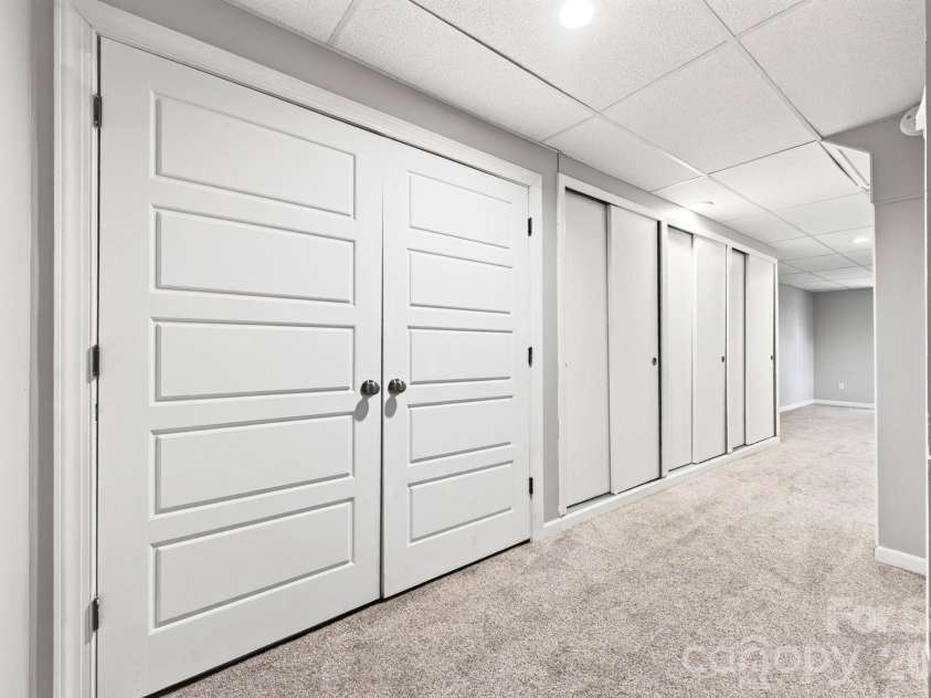 62 Kirby Road, Asheville, NC 28806.  MLS# CAR4431390, YatesRealty ID 55523. Lower Level Storage