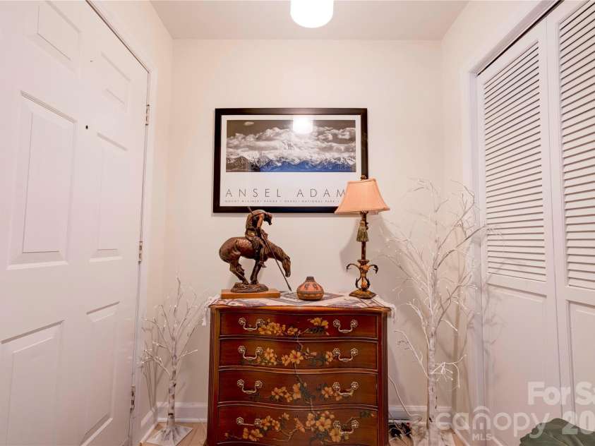 301 Pinkney Street, Shelby, NC 28150.  MLS# CAR4432509, YatesRealty ID 55538. Foyer and drop zone closet