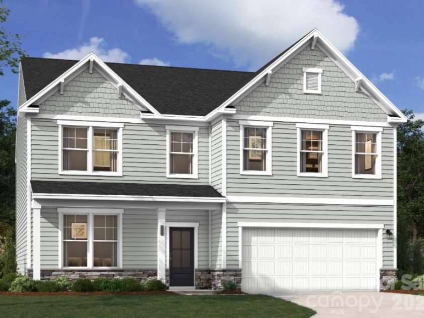 1908 Pine Nut Trail, Indian Trail, NC 28079.  MLS# CAR4432876, YatesRealty ID 55543. Example Photo