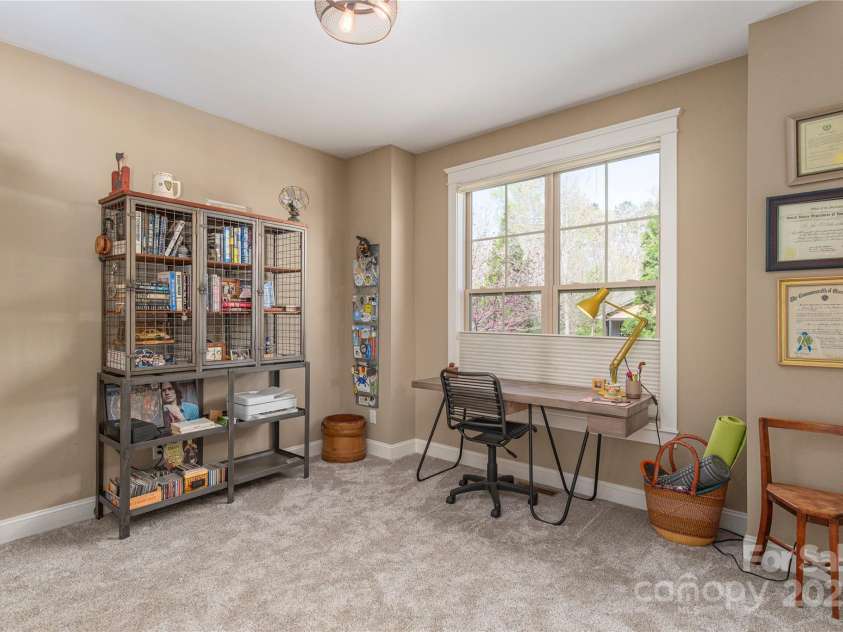 28 Sparkle Dun Drive, Biltmore Lake, NC 28715.  MLS# CAR4286512, YatesRealty ID 5557. Secondary bedroom or home office