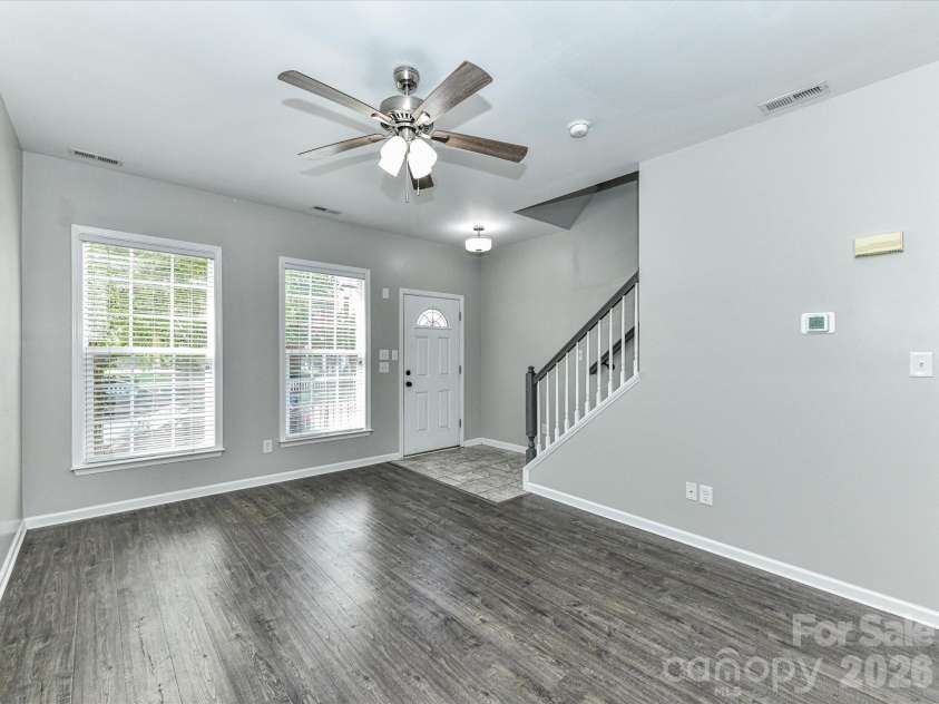 6034 Creft Circle, Indian Trail, NC 28079.  MLS# CAR4432975, YatesRealty ID 55586. Living Room