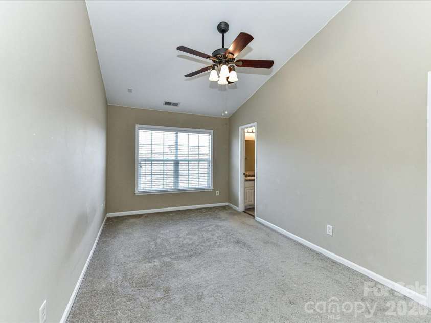 6034 Creft Circle, Indian Trail, NC 28079.  MLS# CAR4432975, YatesRealty ID 55586. Primary Bedroom