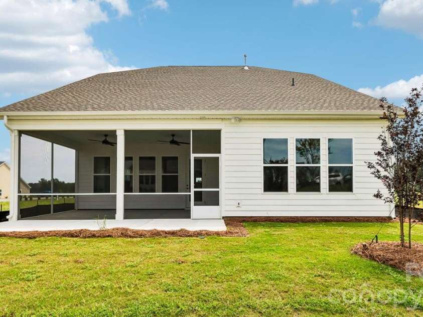205 Marina Bay Trail, Locust, NC 28097.  MLS# CAR4432490, YatesRealty ID 55593. Rear of Home