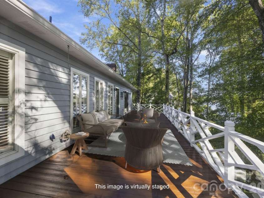 185 Appian Way, Shelby, NC 28150.  MLS# CAR4395118, YatesRealty ID 55602. Virtually staged...huge deck off of the main level...