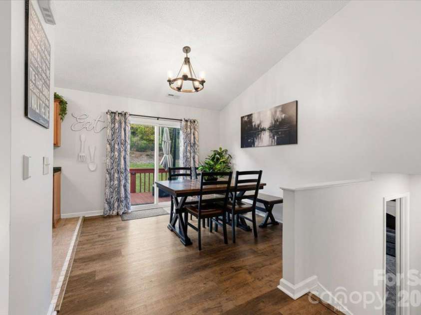 106 River Glen Drive, Morganton, NC 28655.  MLS# CAR4432425, YatesRealty ID 55622. Dining Area
