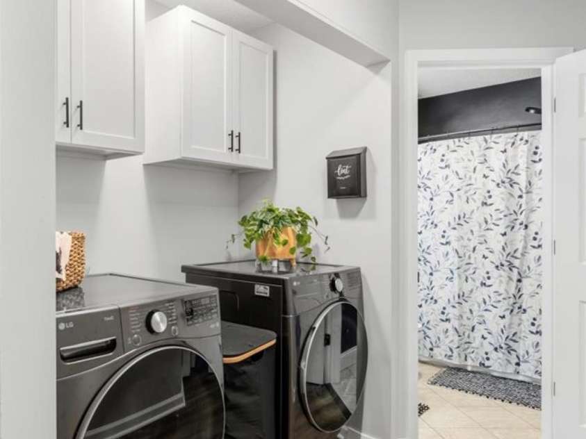 106 River Glen Drive, Morganton, NC 28655.  MLS# CAR4432425, YatesRealty ID 55622. Laundry Closet