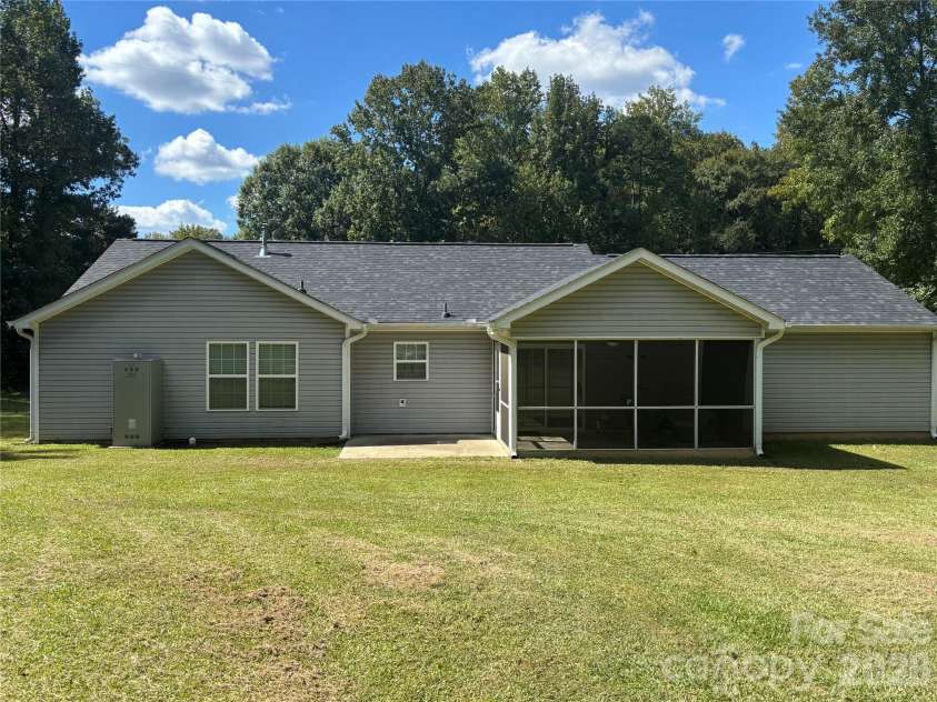 2586 Lazy Oak Drive, Lancaster, SC 29720.  MLS# CAR4433049, YatesRealty ID 55623. Rear Elevation