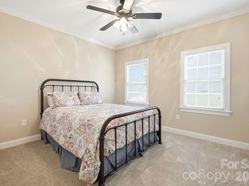 2301 Hunter Davis Court, Monroe, NC 28110.  MLS# CAR4428195, YatesRealty ID 55627. 3rd bedroom