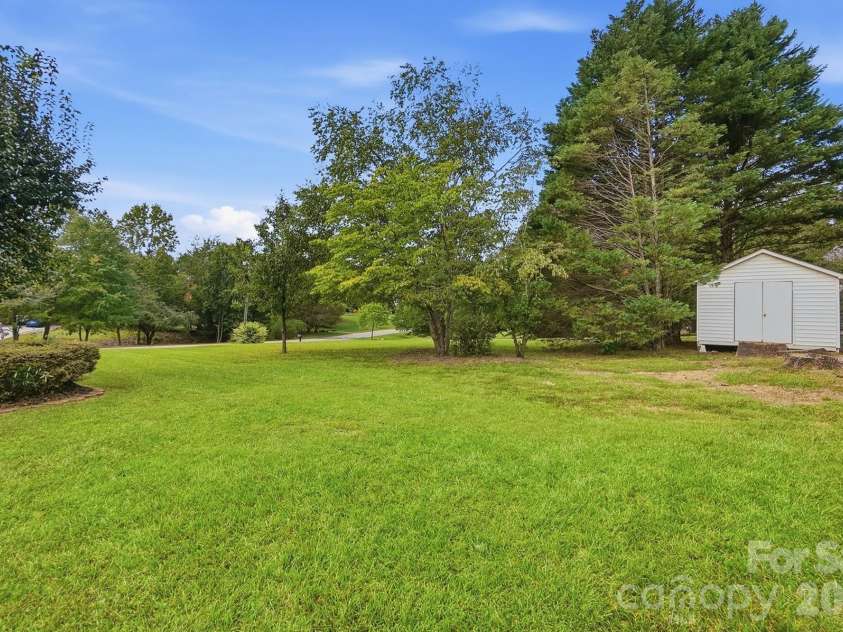 2301 Hunter Davis Court, Monroe, NC 28110.  MLS# CAR4428195, YatesRealty ID 55627. Nice size back yard.