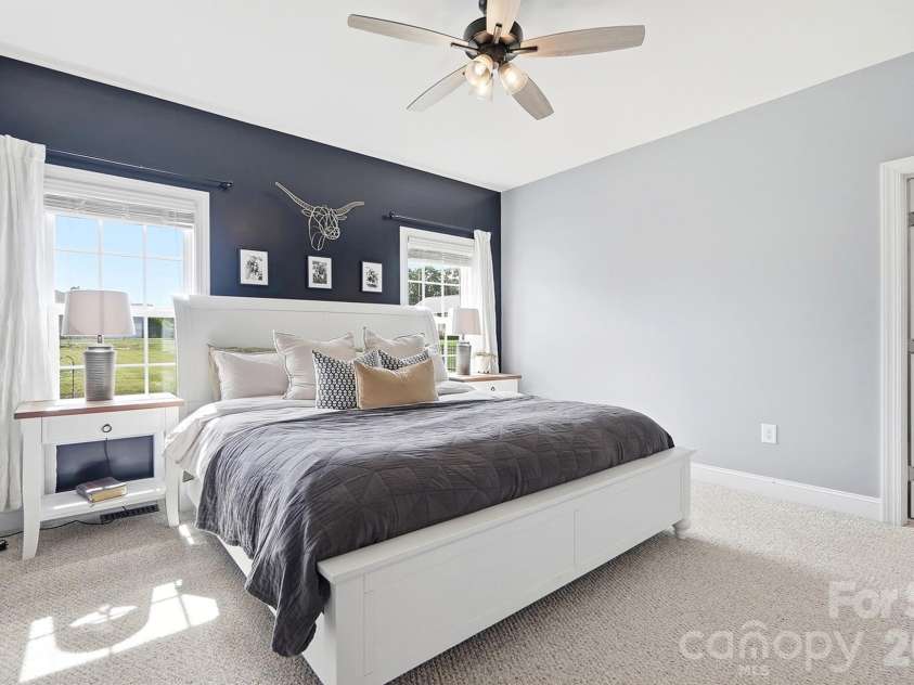 4004 Camden Oaks Lane, Monroe, NC 28110.  MLS# CAR4428200, YatesRealty ID 55628. Primary Bedroom