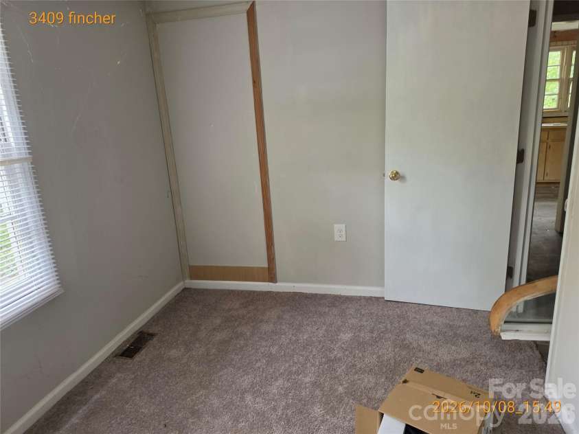 3409 Fincher Road, Matthews, NC 28104.  MLS# CAR4432905, YatesRealty ID 55633. 