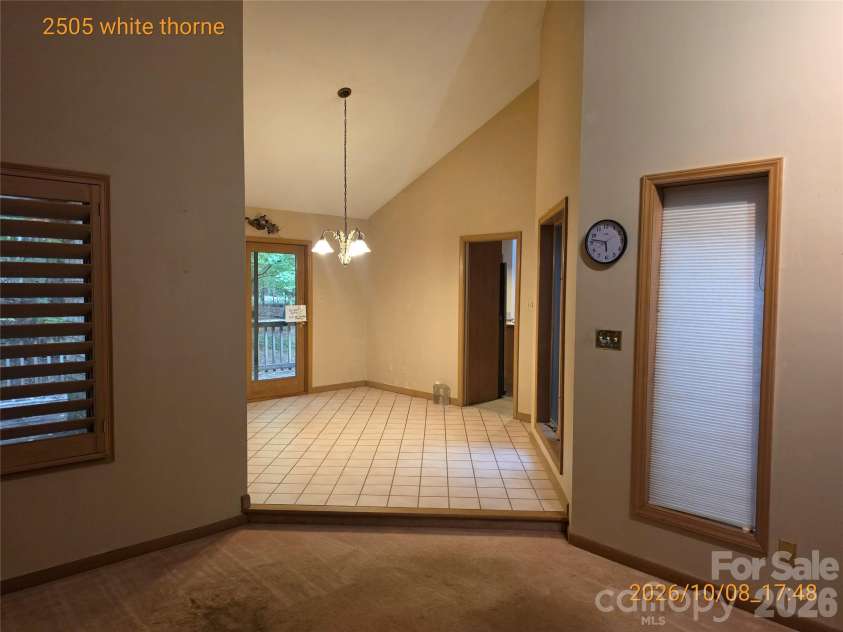 2505 White Thorne Lane, Waxhaw, NC 28173.  MLS# CAR4430251, YatesRealty ID 55635. 