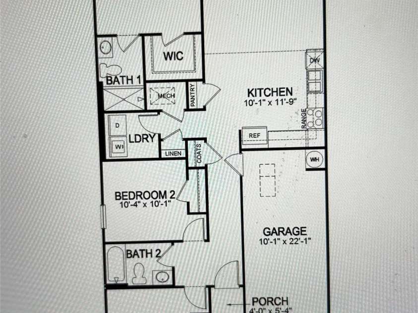 1052 Horizon Lane, Chester, SC 29706.  MLS# CAR4210443, YatesRealty ID 5564. Sanford FLoorplan