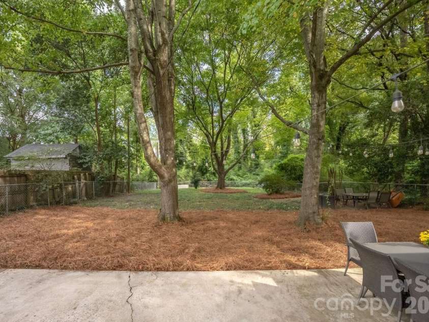 4805 Murrayhill Road, Charlotte, NC 28209.  MLS# CAR4431947, YatesRealty ID 55669. Backyard